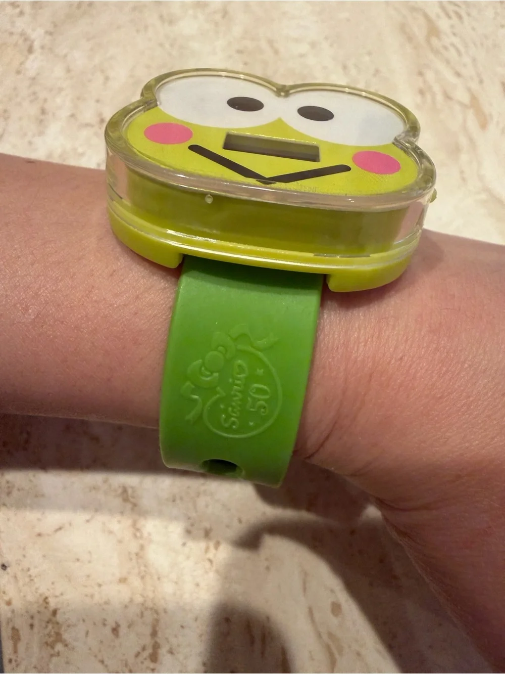 Sanrio 2010 Keroppi McDonald's Watch
